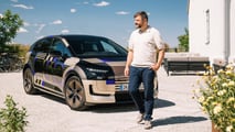 2027 Audi A2 E-Tron camouflaged prototype