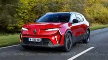 Renault Scenic E-Tech Electric (2027), a renderização do Motor1.com