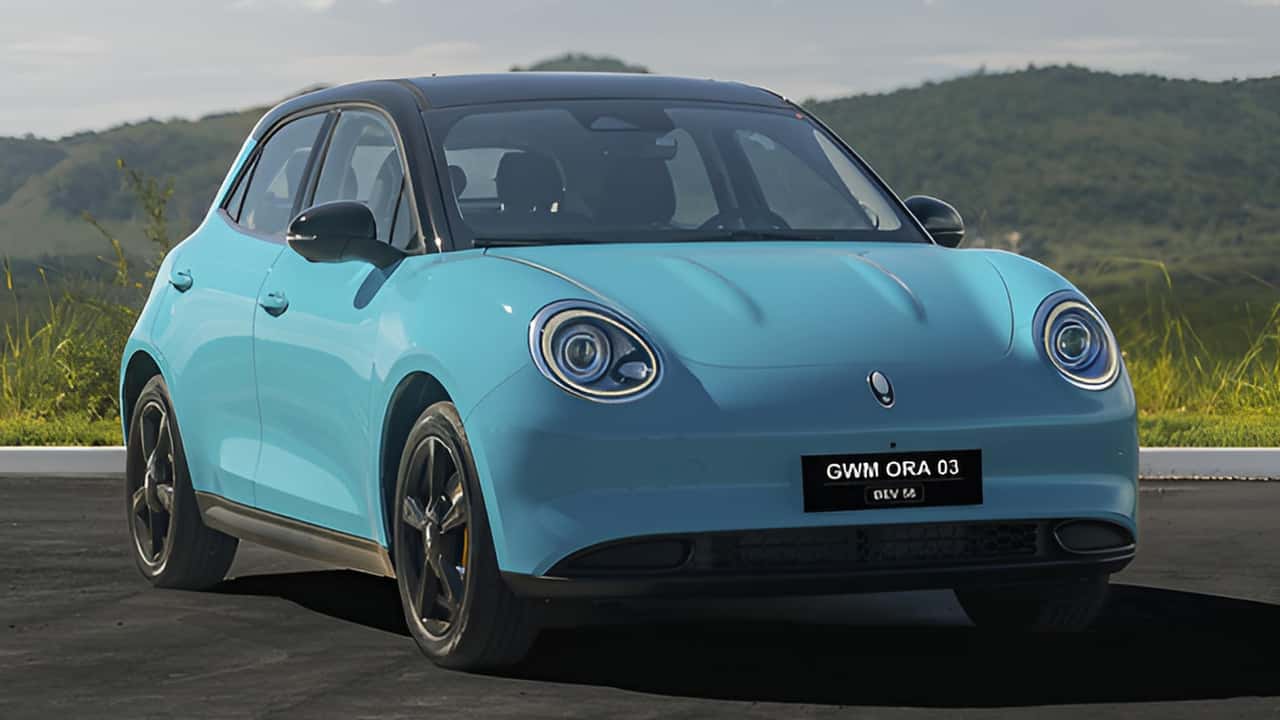 GWM ORA 03 BEV58 ganha novas cores após virar versão única no Brasil