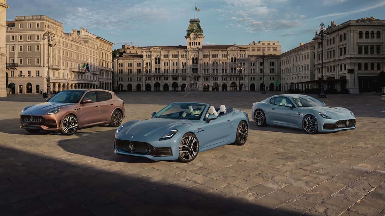 Maserati Üçlüsü Türkiye'de