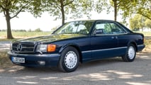 Unterwegs im privaten Mercedes 560 SEC von Bruno Sacco