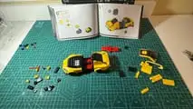 Mattel Brick Shop Hotwheels Honda S2000