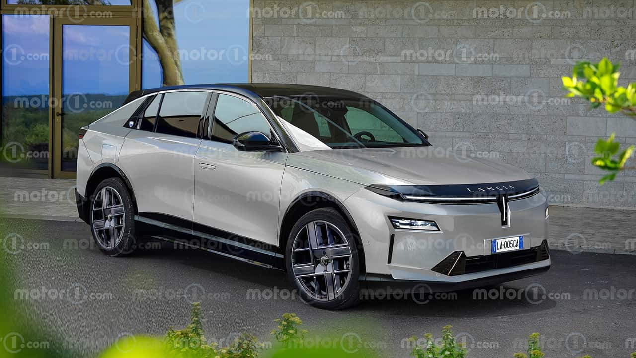 Lancia Gamma (2027), Motor1.com render