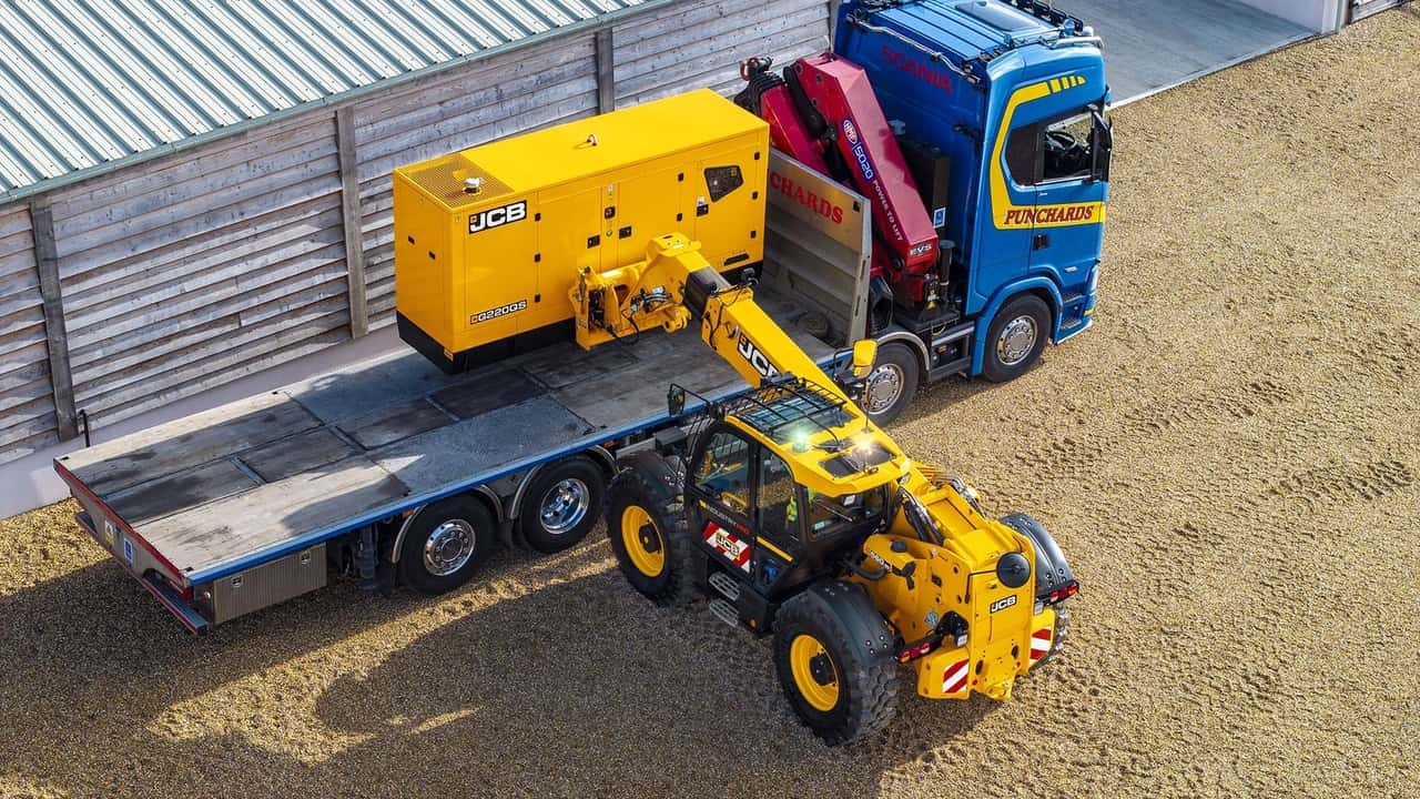 JCB: nuova gamma generatori per cantiere e agricoltura
