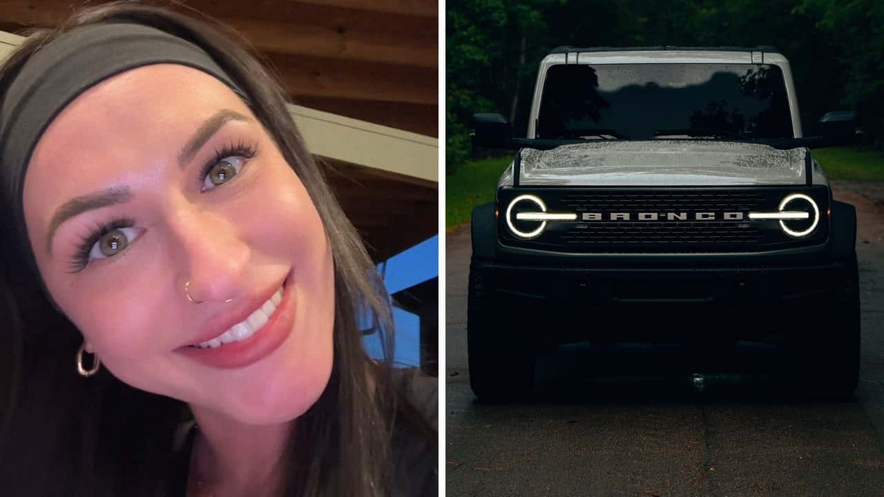 Woman’s Ford Bronco gets hit while parked. Then she pulls an Uno Reverse card