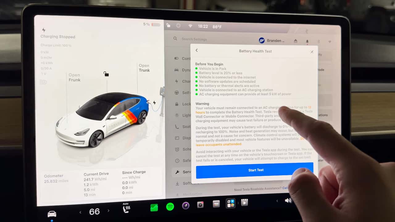 Tesla Model 3 2023 z baterią LFP straciła 10% pojemności przy 42 tys. km