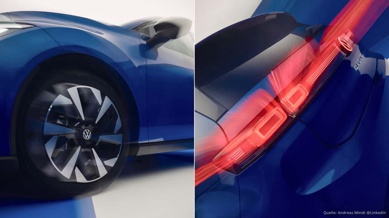 VW ID. Polo zeigt sich kurz vor der Premiere auf letzten Teasern