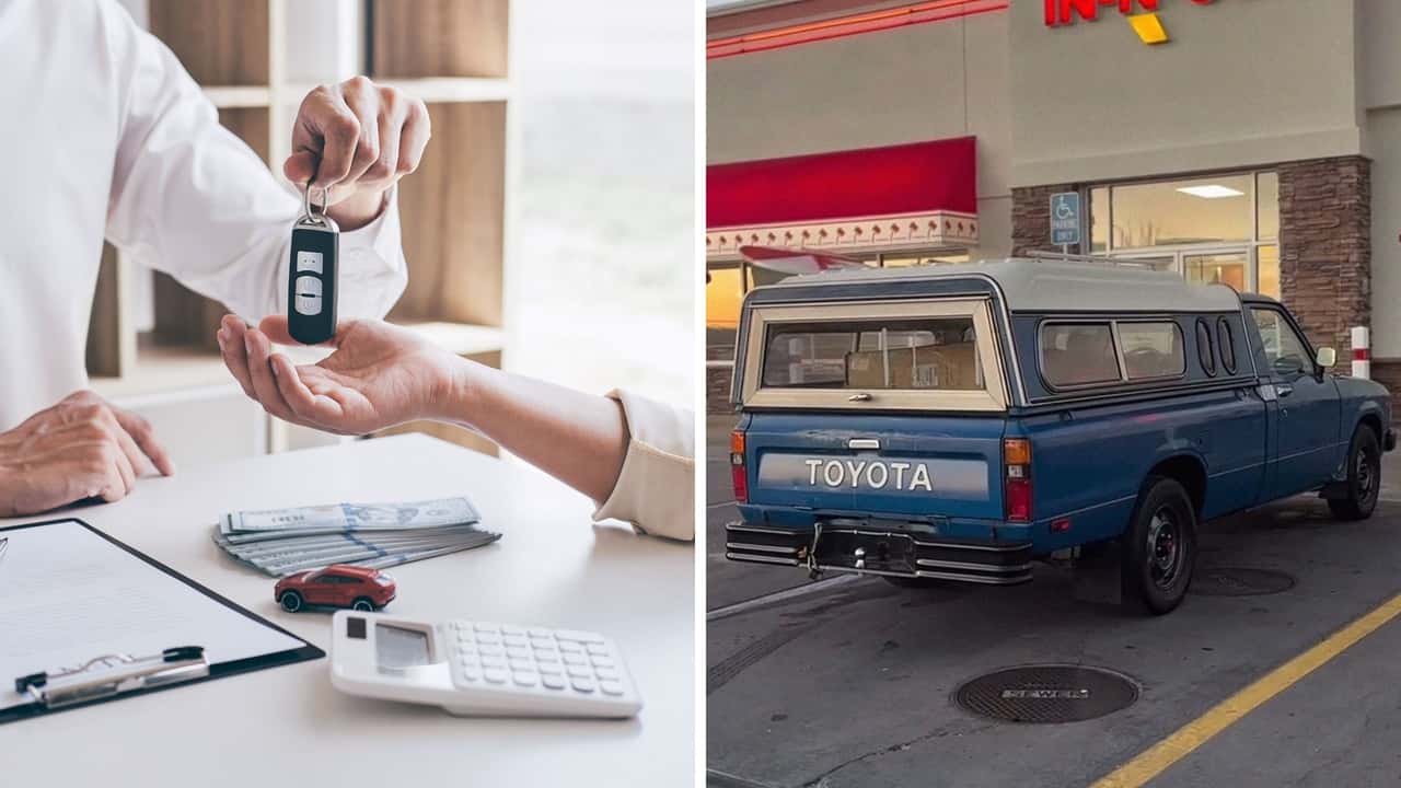 Man Sees Late-Model Toyota Truck 3