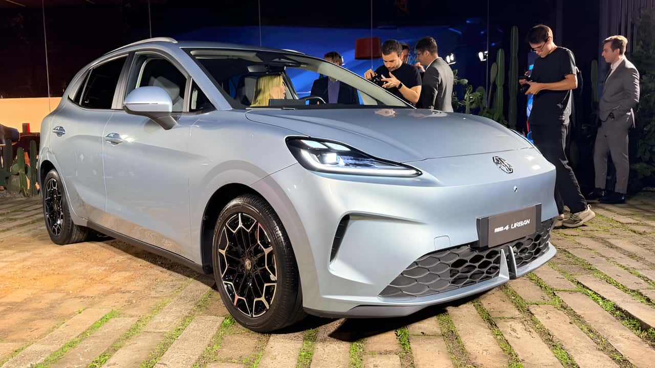 MG4 Urban no lançamento (BR)