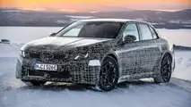 BMW i3: la berlina de la Neue Klasse durante las pruebas de conducción en Arjeplog