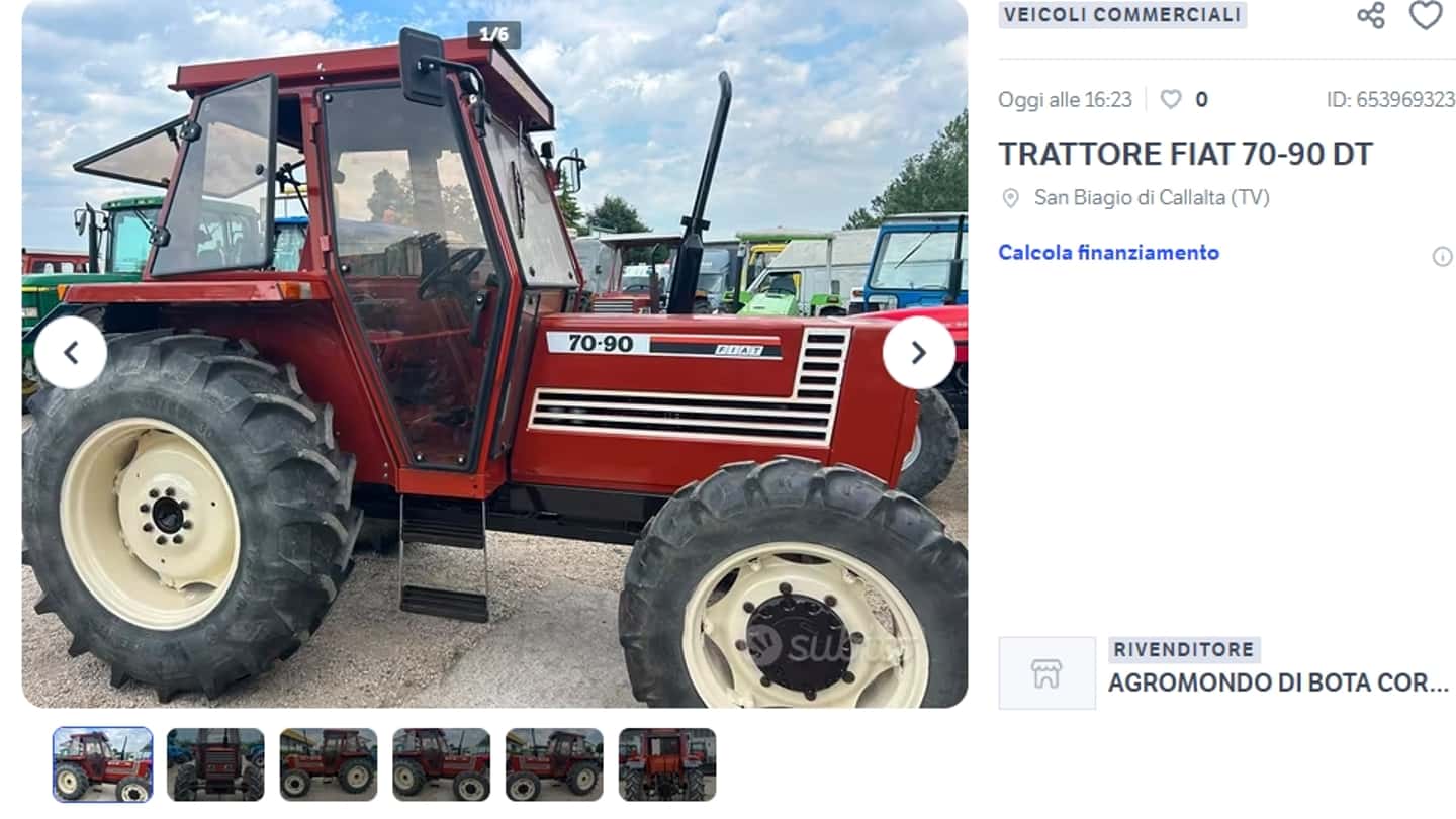 Trattori au Subito.it:: modelli, prezzi e annunci aggiornati