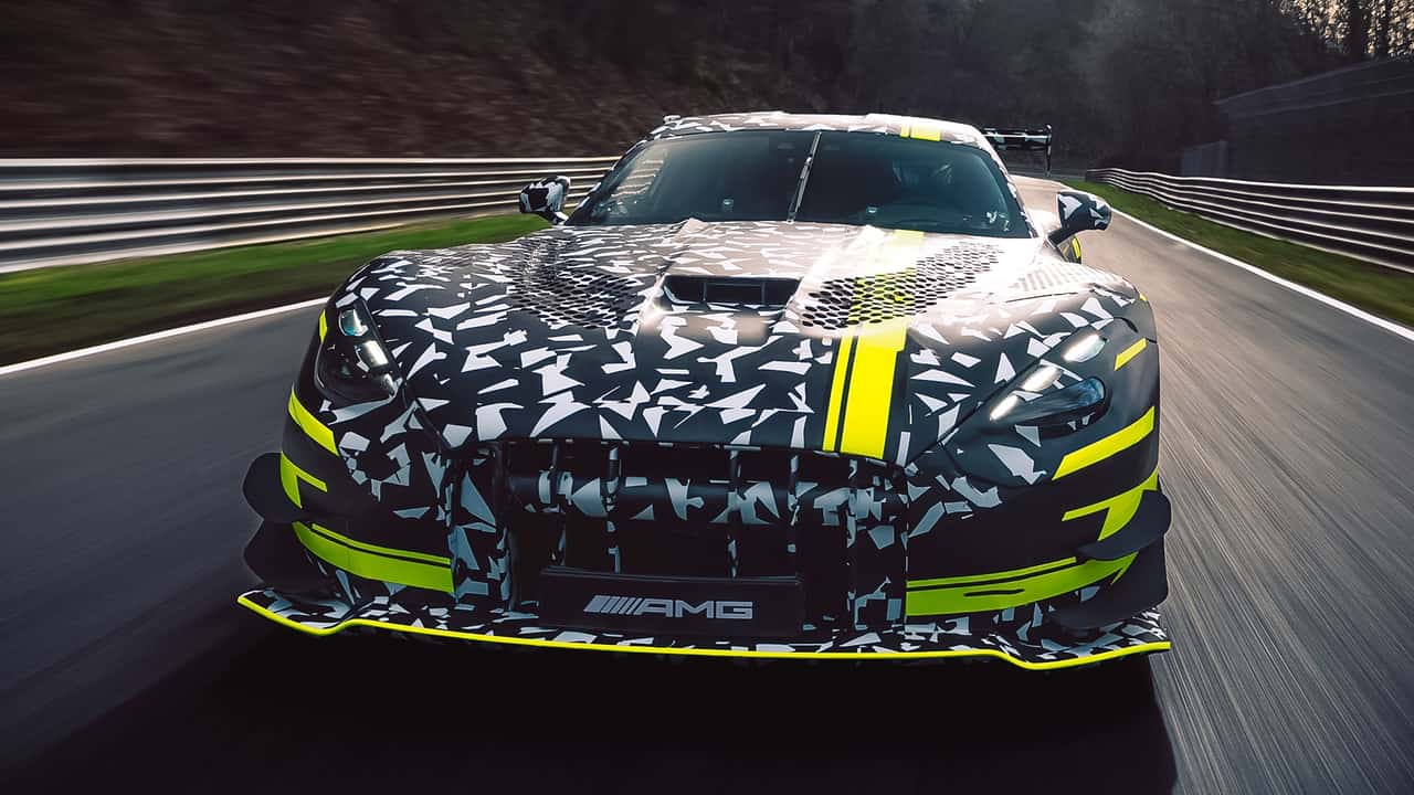 الإعلان التشويقي لمرسيدس - AMG GT Black Series و GT3 (2026)
