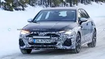 Photos d'espionnage de l'Audi S3 Facelift