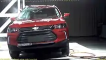 Chevrolet Tracker 2023-  Teste de colisão