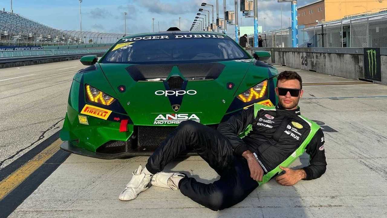 En 2021 Baltazar Leguizamón realizó un Winter Test con un Lamborghini en el marco de la IMSA Racing.