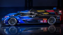 Cadillac  V-LMDh Race Car Liveries Blue