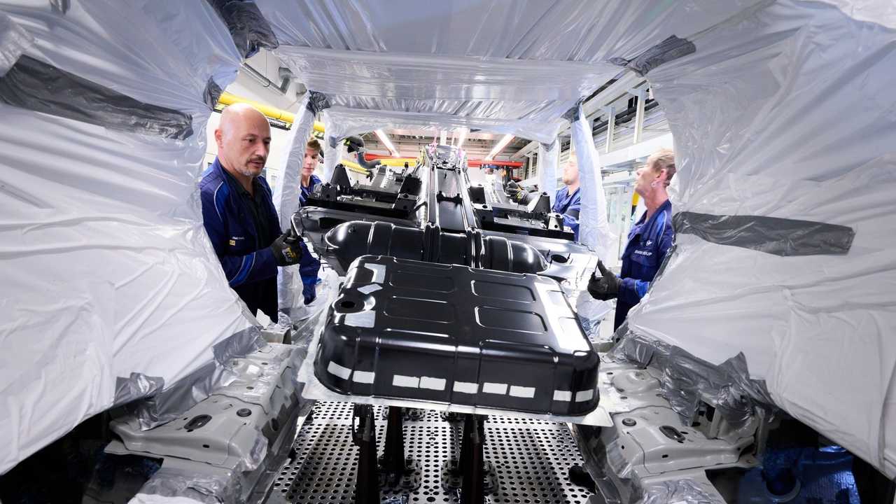 Production BMW iX5 Hydrogen à Munich
