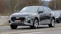 Audi Q8 facelift new spy photo