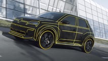 Renault 5 (2024) Prototypen auf Werksbildern