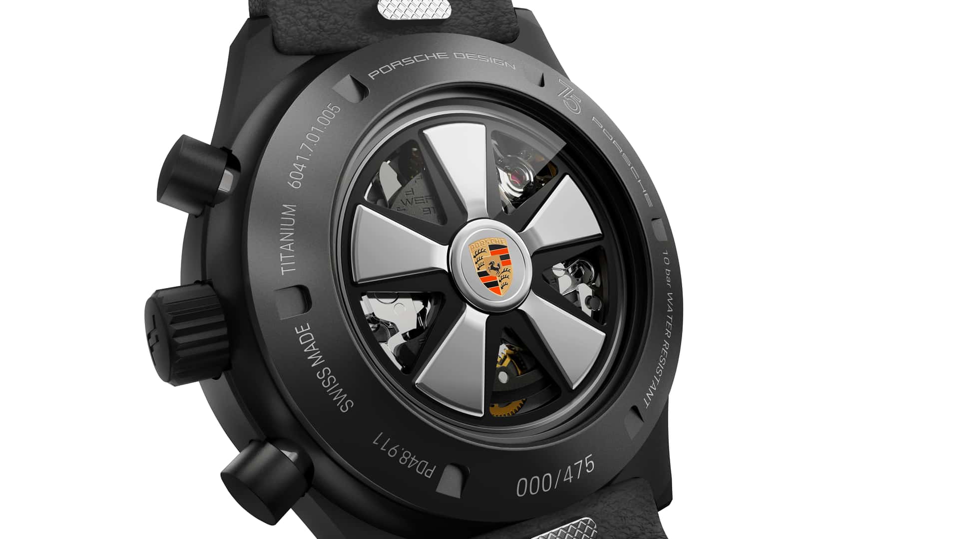 PORSCHE DESIGN クォーツウォッチ 腕時計 ブラック Porsche Design Releases $11,000 Special Edition Chronograph
