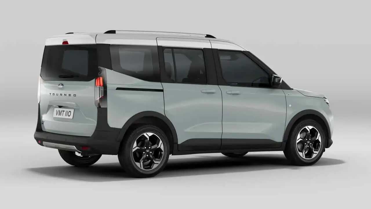 2024 Ford E-Tourneo Courier Is A Compact Electric MPV For Europe