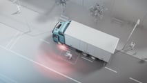 I nuovi sistemi di assistenza alla guida di Volvo Trucks