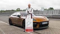 Porsche Panamera Turbo V-8 Hybrid Model sets a record at the Nürburgring