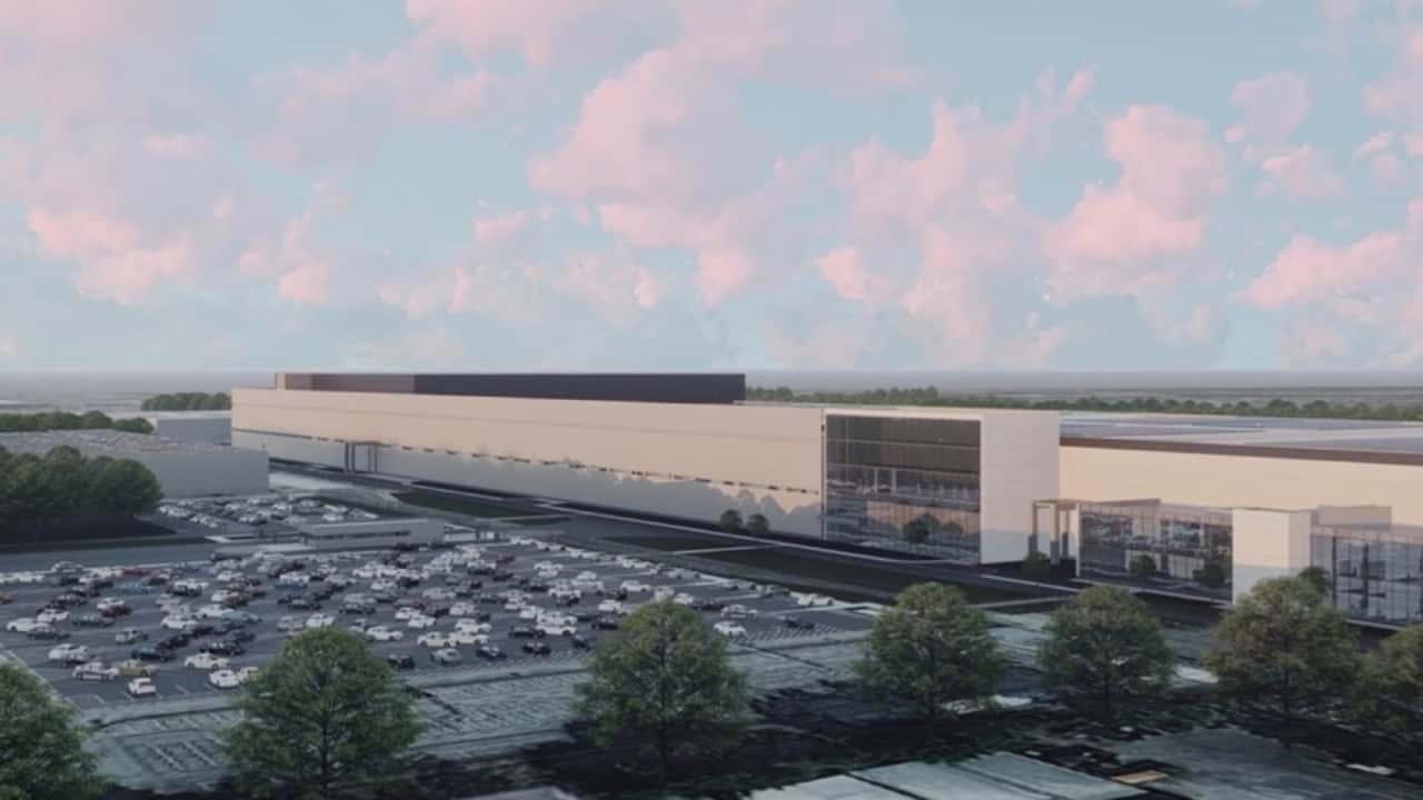 Geplantes ACC-Batteriewerk in Kaiserslautern (Rendering)