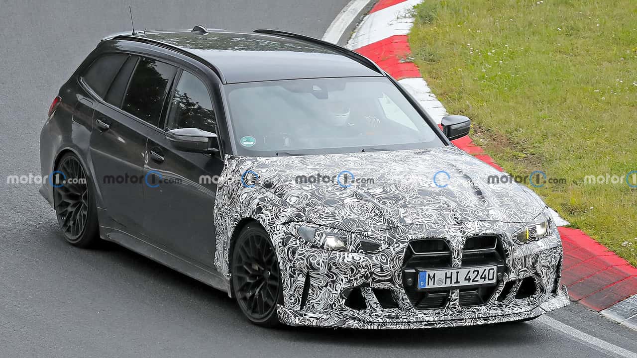 BMW M3 CS Touring (2025) Erlkönigfotos