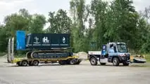 Unimog trifft Raupe: Erfolgreiches Entwicklungsprojekt für Wasserstoff-Verbrennungsmotor