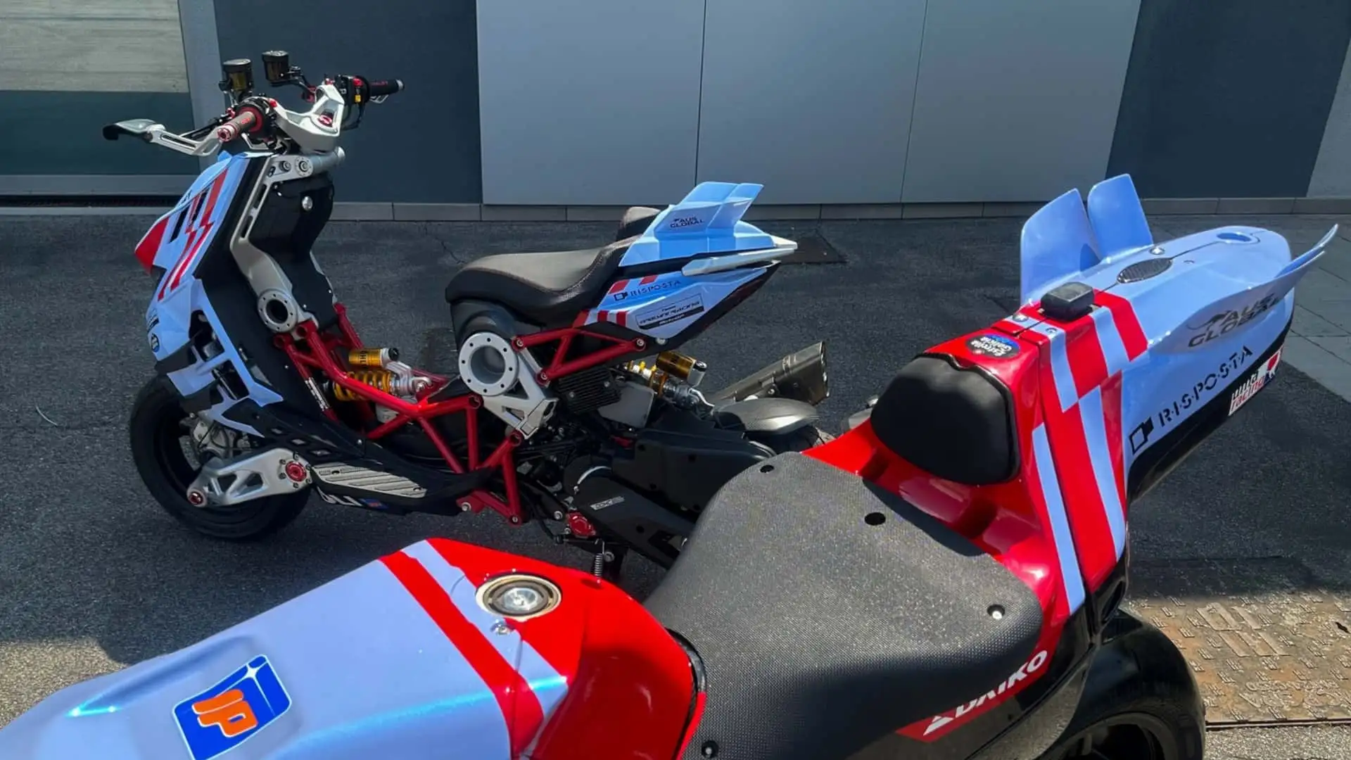 Would You Ride This Dope Gresini Racing MotoGP Scooter?