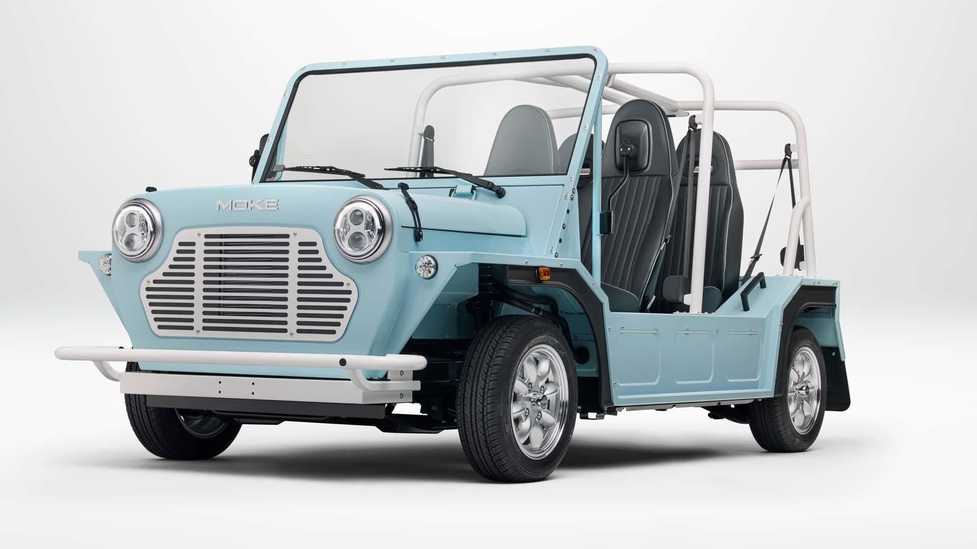 Electric Moke Beach Car Now Claims 106 Miles With 50 MPH Top Speed