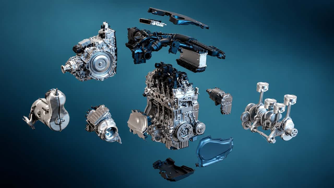 Mercedes M 252 LS engine