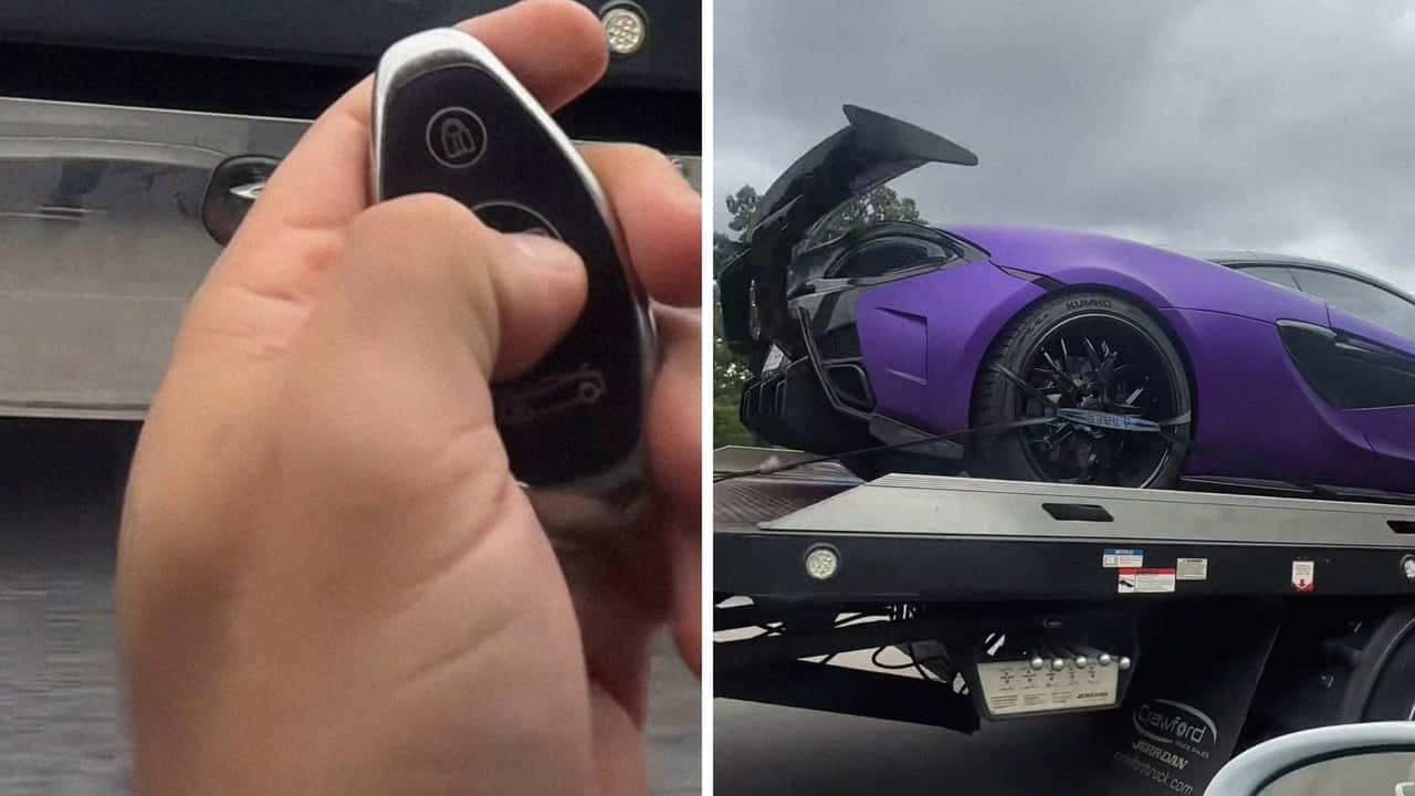Man’s McLaren gets ‘stolen.’ Then he tracks it down on the highway