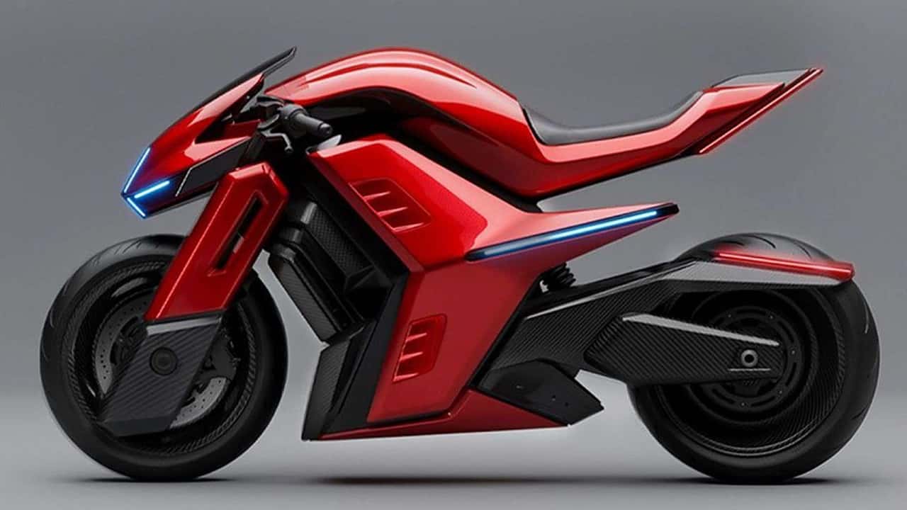Is This Futuristic Electric Motorcycle Real Or Just Vaporware?