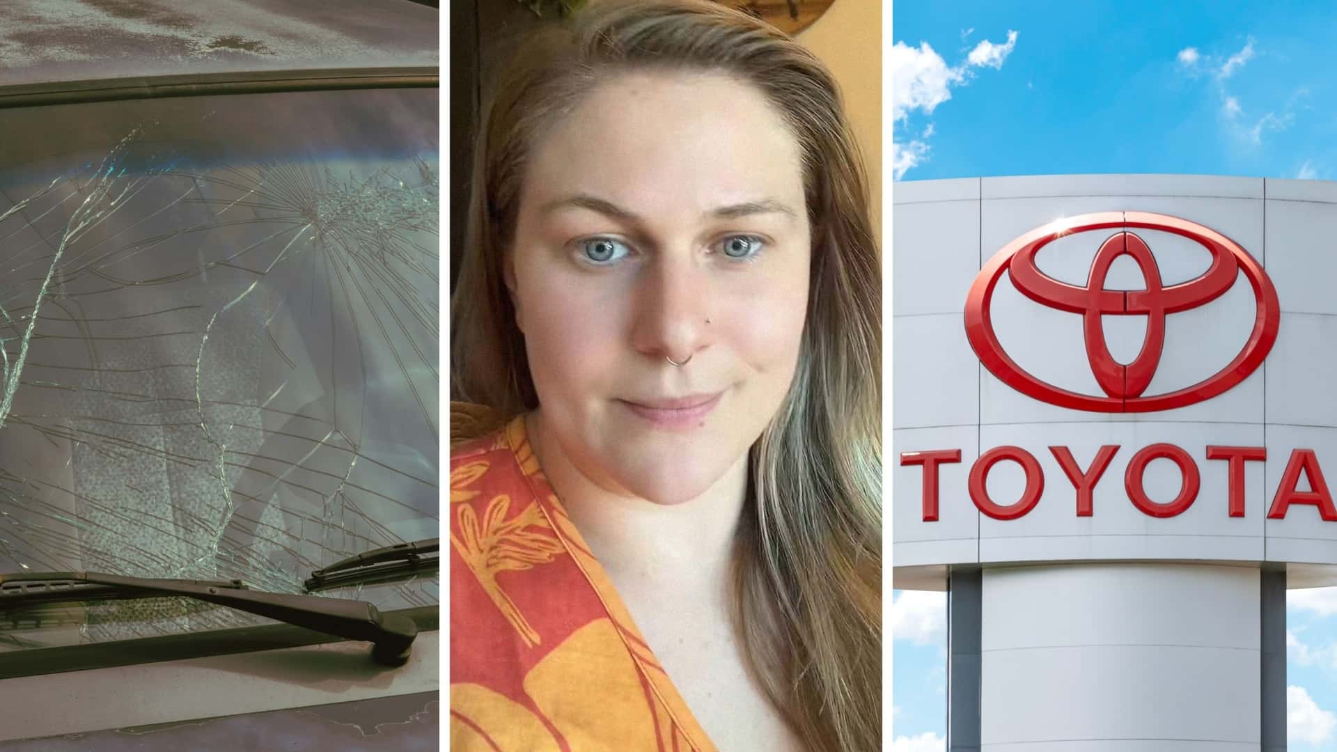 Woman Gets Her Toyota Back—With A New Crack In The Windshield: 'Have You Tried Talking To The GM?"