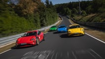 Porsche Taycan Manthey Kit, il test al Nurburgring