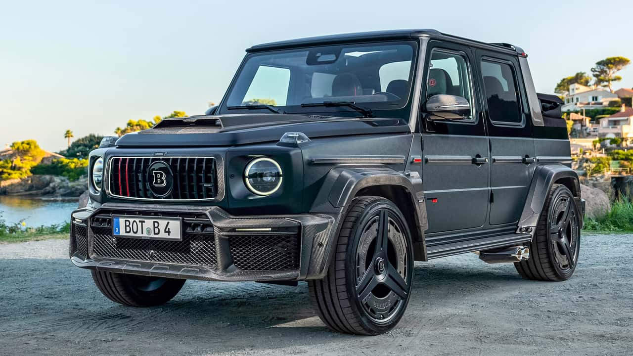 Brabus pozbawia dachu Mercedes-AMG G 63 i tworzy kabriolet o mocy 888 KM