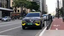 Flagra do Renault Kwid E-Tech no Brasil