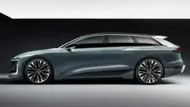 Audi A6 Avant E-Tron Concept Side Studio