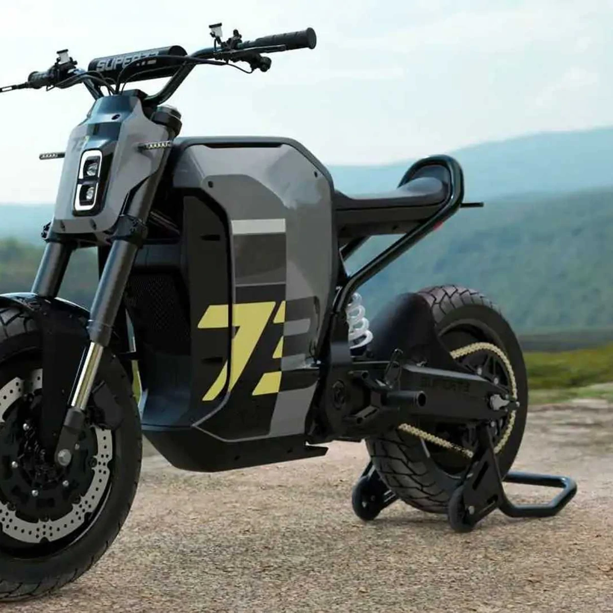 Super73 Introduces C1X Concept, Its First-Ever Electric Motorcycle