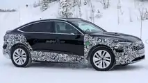 Audi e-tron Sportback Facelift bei Kältetests erwischt