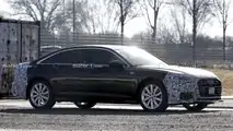 Audi A6 Limousine Facelift (2023) auf neuen Erlkönigfotos
