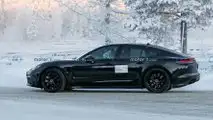 Porsche Panamera Facelift Spy Photo