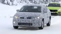 VW Virtus spy photo (front)