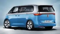 Volkswagen ID. Buzz - kombi elétrica - projeção