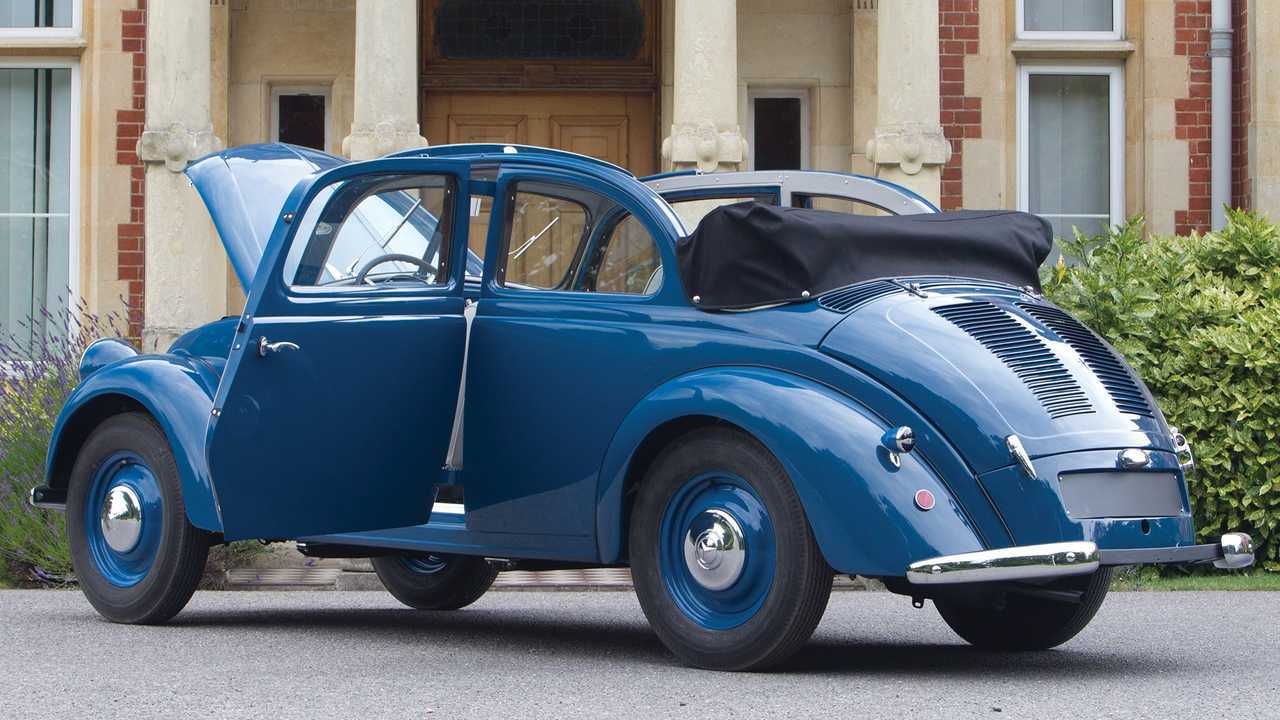 Mercedes-Benz 170H berlina trasformabile, tre quarti posteriore