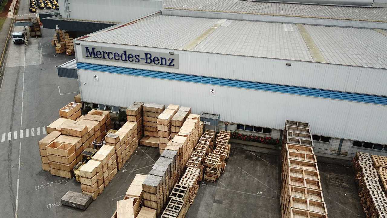 Mercedes-Benz aumenta exportações do Brasil