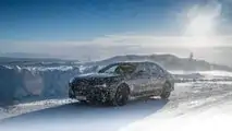 BMW i7 2023 en Arjeplog, Suecia