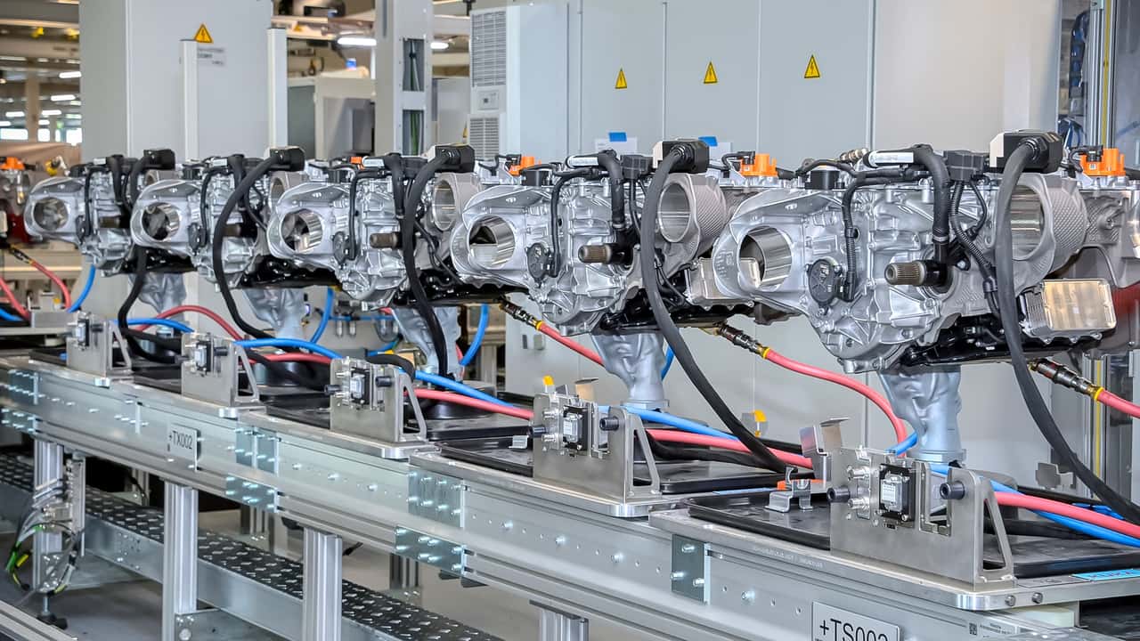 E-Motoren-Fertigung im BMW Group Werk Steyr